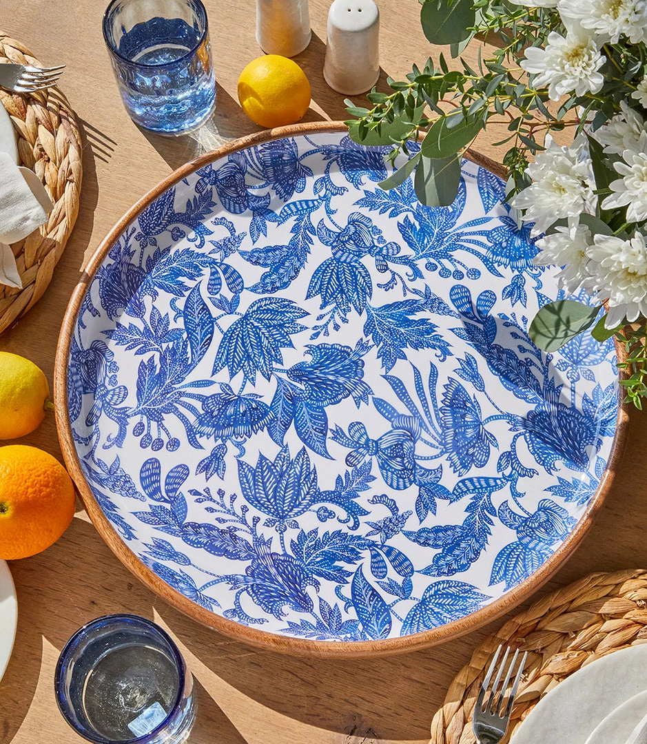 Karen Kane Round Serving Tray