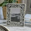 Karen Kane Home Floral Inlay Picture Frame