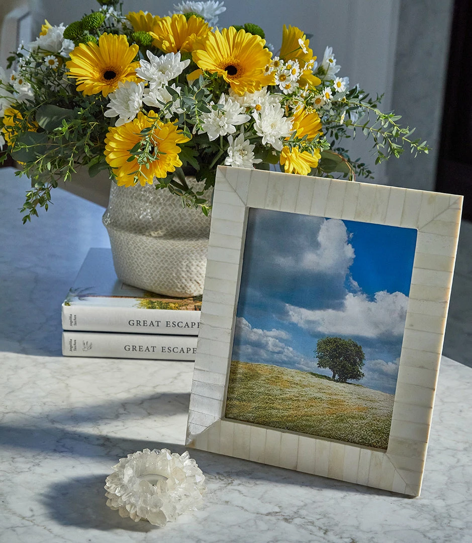 Karen Kane Ivory Tile Picture Frame Home