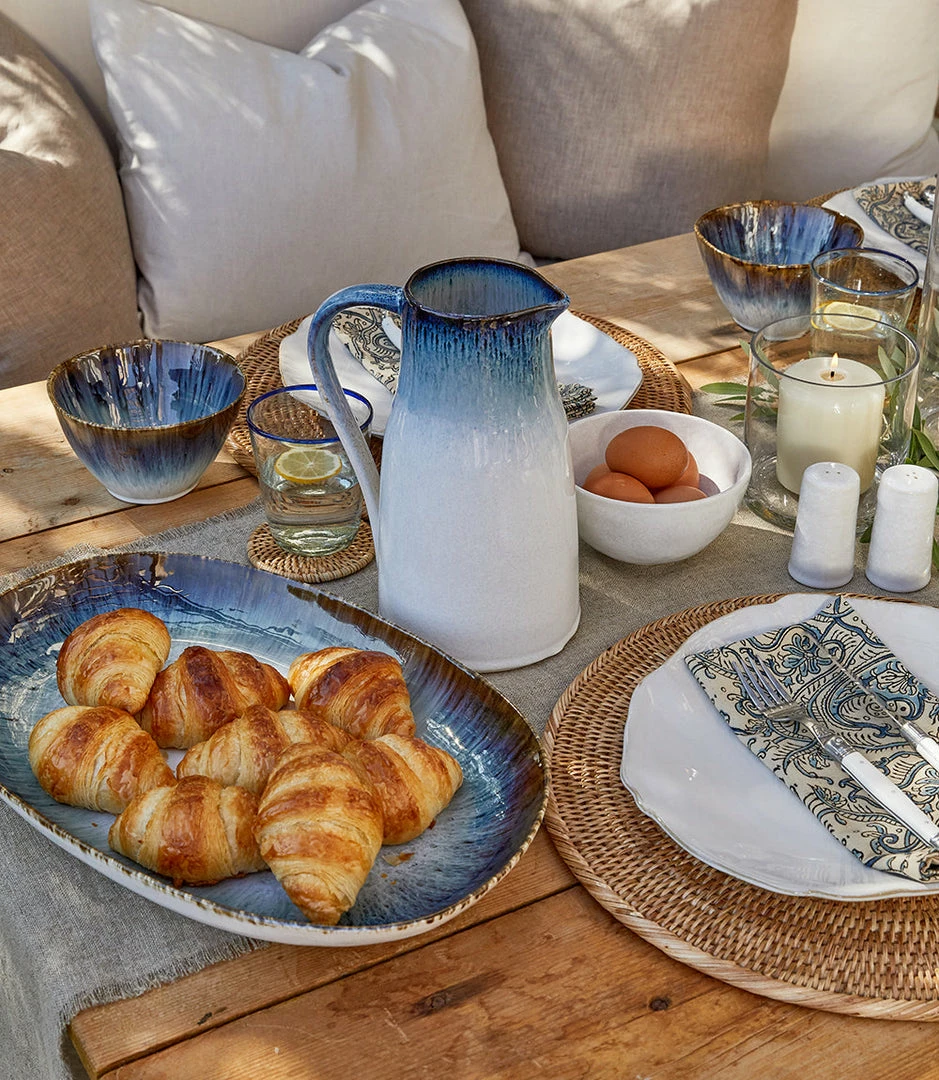 Karen Kane Home Montecito Glazed Oval Platter