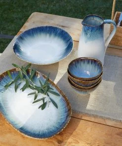 Karen Kane Home Montecito Glazed Large Serving Bowl