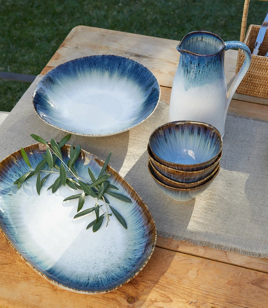 Karen Kane Home Montecito Glazed Large Serving Bowl