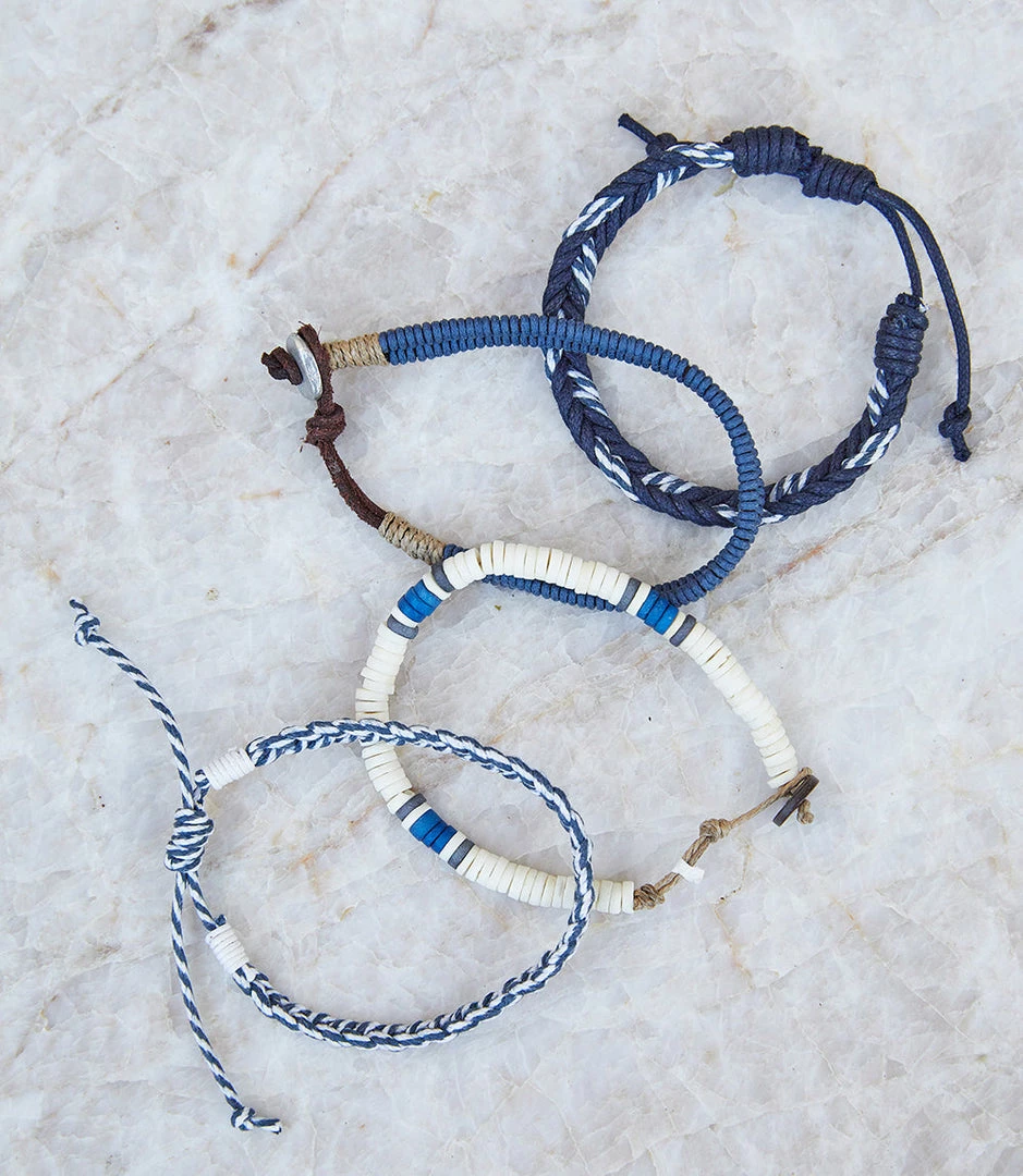 Karen Kane Accessories Beaded Bone Bracelet