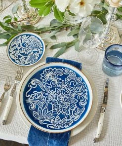 Karen Kane Santa Barbara Glazed Dinner Plate