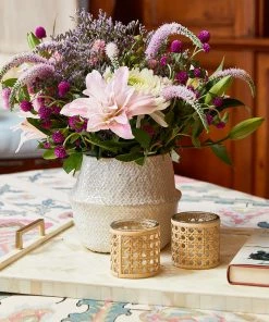 Karen Kane Small Cane Candleholder/Vase