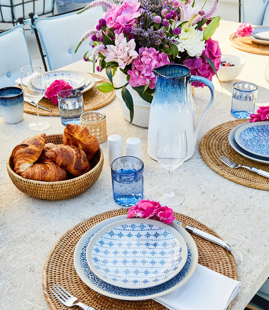 Karen Kane Montecito Glazed Salad Plate Home