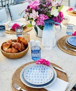 Karen Kane Home Montecito Glazed Dinner Plate