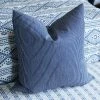 Karen Kane Home Stripe Denim Pillow