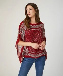 Karen Kane Clothing Boatneck Scarf Top