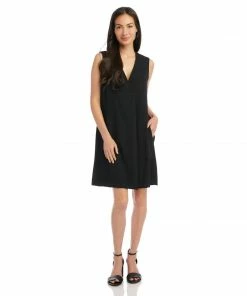 Karen Kane Pleat Front Dress