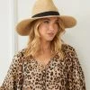Karen Kane Straw Panama Hat Accessories