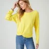 Karen Kane Clothing Twist Hem Sweatshirt