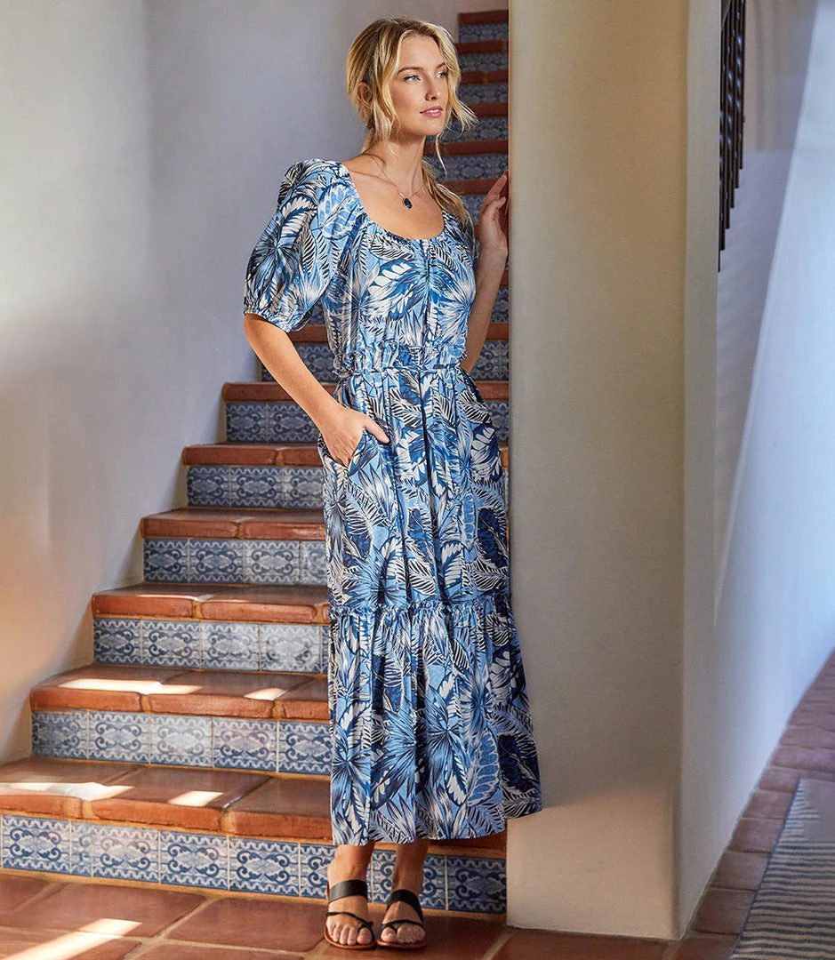 Karen Kane Poof Sleeve Dress Clothing