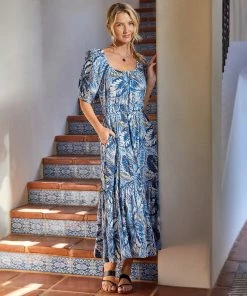 Karen Kane Poof Sleeve Dress Clothing