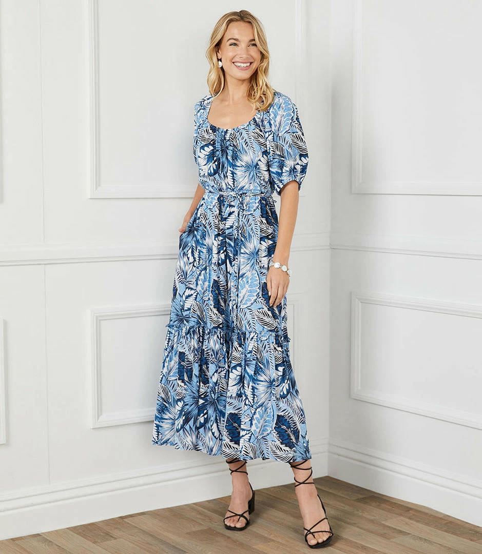 Karen Kane Poof Sleeve Dress Clothing