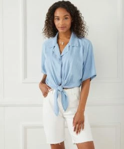 Karen Kane Best Sellers Classic Cut Off Jean Shorts