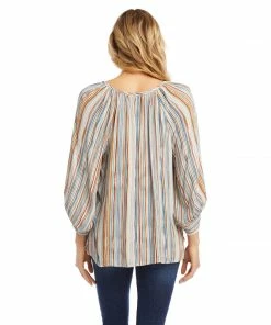 Karen Kane Peasant Top