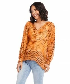 Karen Kane Clothing Peasant Top
