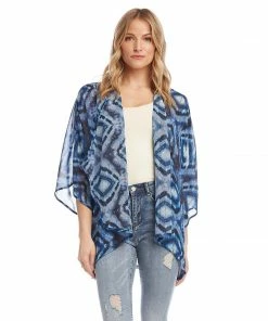 Karen Kane Clothing Drape Front Kimono