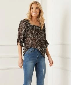 Karen Kane Square Neck Top