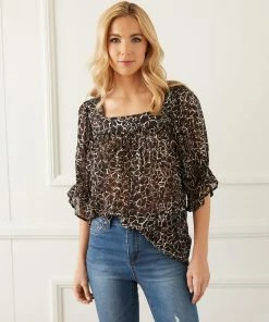 Karen Kane Square Neck Top