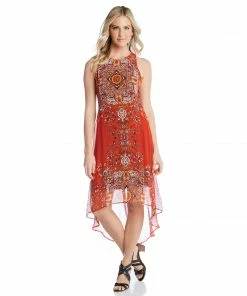 Karen Kane Hi-Lo Hem Dress Clothing