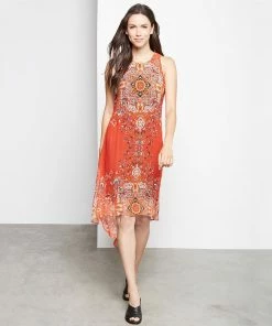 Karen Kane Hi-Lo Hem Dress Clothing