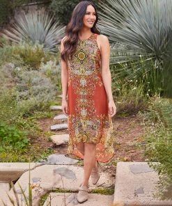 Karen Kane Hi-Lo Hem Dress Clothing