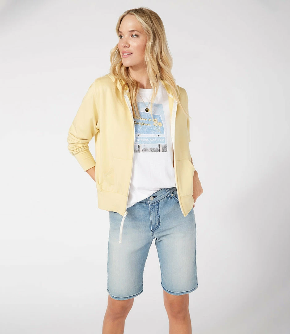 Karen Kane Petites Petite Size Print Short Sleeve Tee