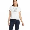 Karen Kane Petites Petite Size Print Short Sleeve Tee