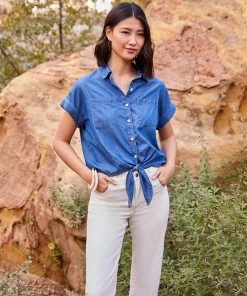 Karen Kane Tie-Front Shirt Best Sellers