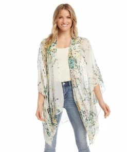 Karen Kane Drape Front Kimono