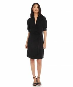 Karen Kane Short Sleeve Wrap Dress Dresses