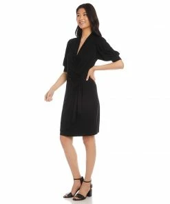 Karen Kane Short Sleeve Wrap Dress Dresses