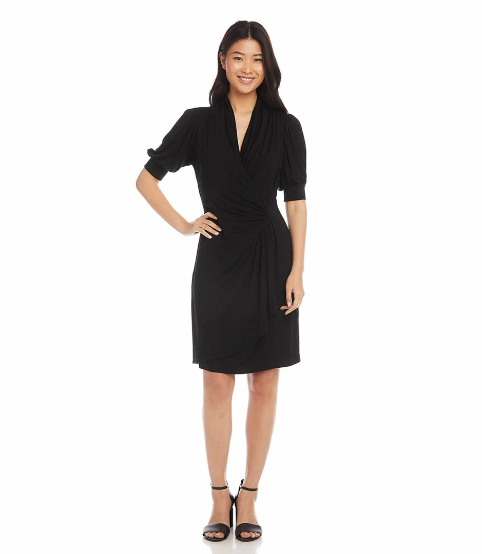 Karen Kane Short Sleeve Wrap Dress Dresses