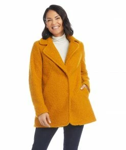 Karen Kane Boucle Coat Clothing