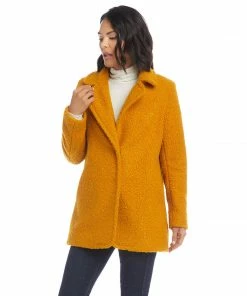 Karen Kane Boucle Coat Clothing