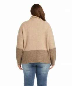 Karen Kane Plus Size Colorblock Sweater