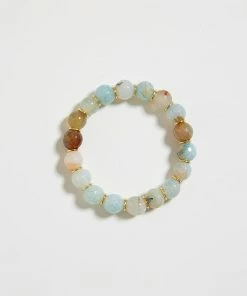 Karen Kane Gemstone Stretch Bracelet Accessories