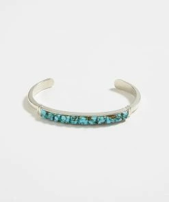 Karen Kane Kingman Turquoise Inlay Cuff Bracelet Accessories