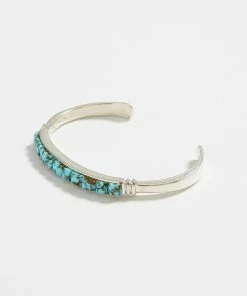 Karen Kane Kingman Turquoise Inlay Cuff Bracelet Accessories