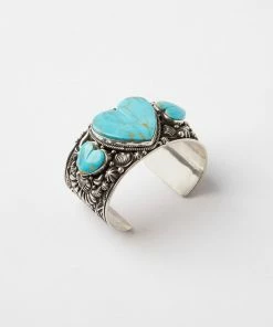 Karen Kane Turquoise Heart Cuff Bracelet Accessories