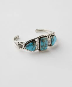 Karen Kane Turquoise Inlay Cuff Bracelet