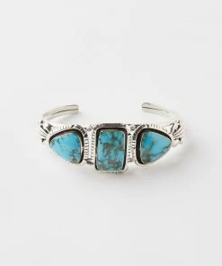 Karen Kane Turquoise Inlay Cuff Bracelet
