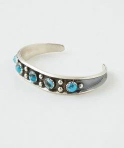 Karen Kane Accessories Turquoise Stone Cuff Bracelet