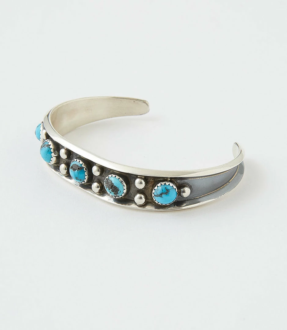 Karen Kane Accessories Turquoise Stone Cuff Bracelet