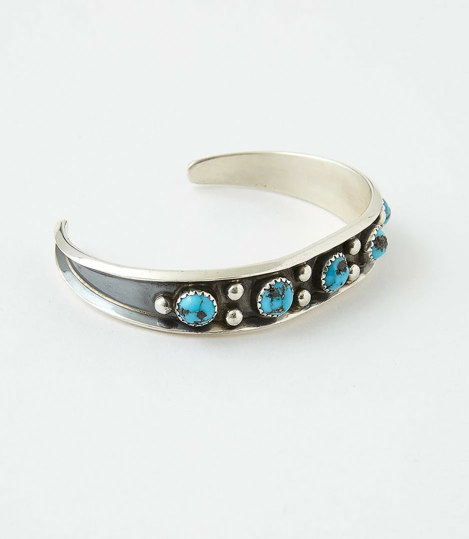 Karen Kane Accessories Turquoise Stone Cuff Bracelet