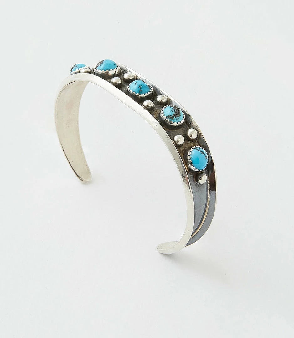 Karen Kane Accessories Turquoise Stone Cuff Bracelet
