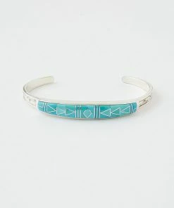 Karen Kane Turquoise Inlay Cuff Bracelet