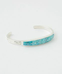 Karen Kane Turquoise Inlay Cuff Bracelet
